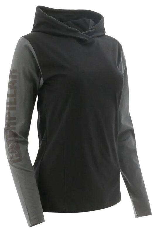 Women's UPF Hooded Banner Long Sleeve Tee